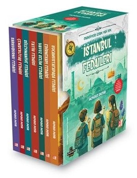 Alperen DemirÇocuk Gençlik RomanlarıMedeniyetin İzinde Yedi Tepe İstanbul Fedaileri Seti - 7 Kitap Takım