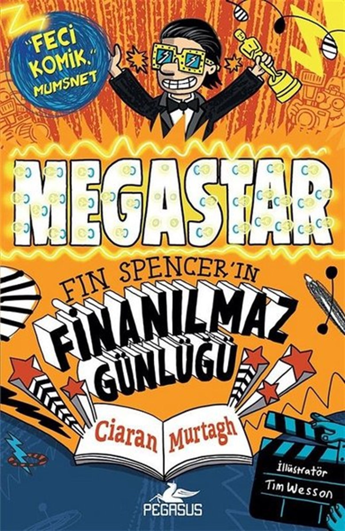 Ciaran MurtaghÇocuk Gençlik RomanlarıMegastar: Fin Spencer'in Finanılmaz Günlüğü-1