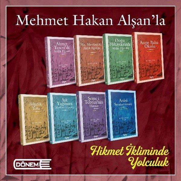 Mehmet Hakan AlşanTasavvuf KitaplarıMehmet Hakan Alşan'la Hikmet İkliminde Yolculuk Seti-8 Kitap Takım