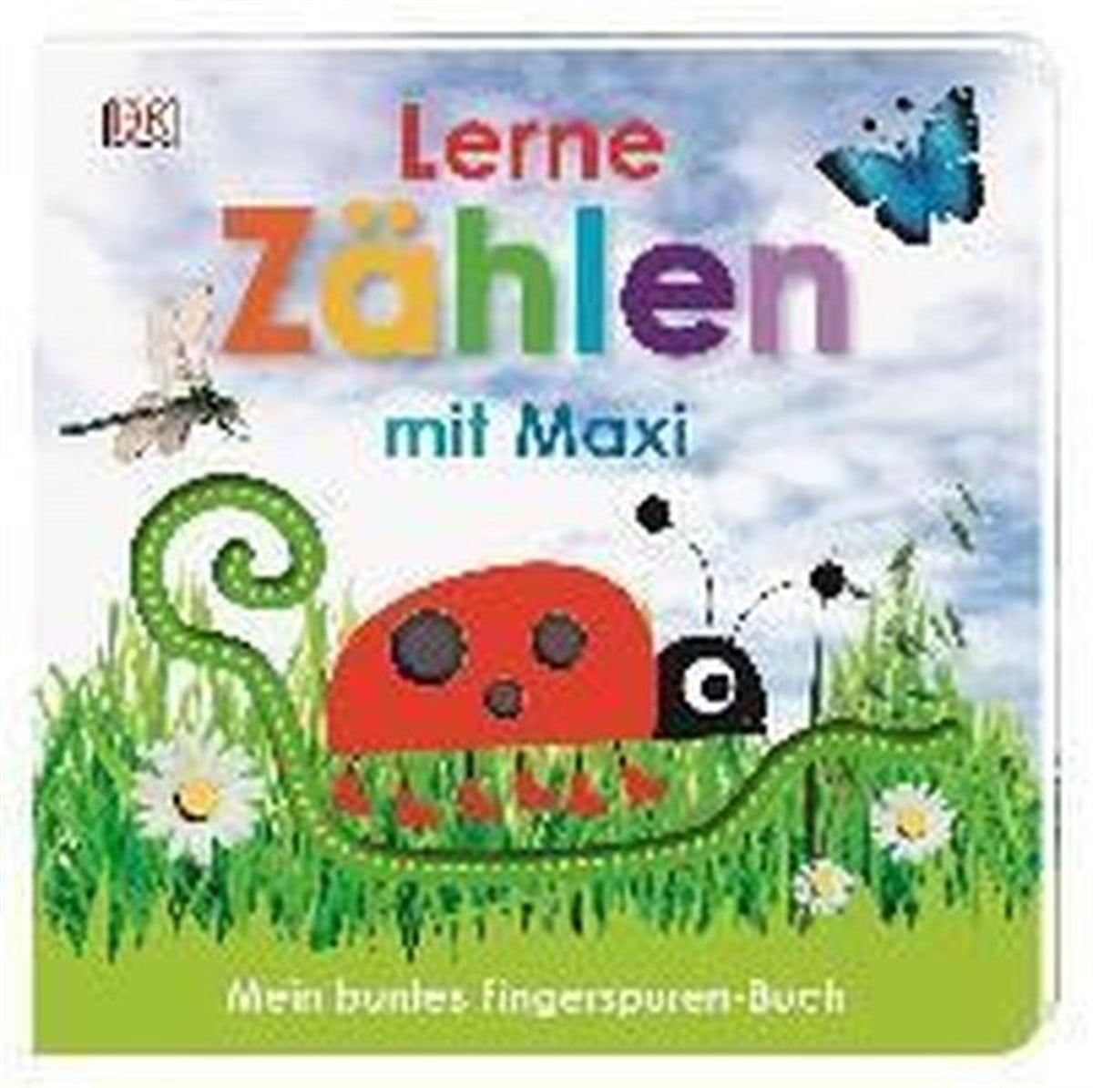 Jaekel FranziskaChildrenMein buntes Fingerspuren - Buch. Lerne zhlen mit Maxi