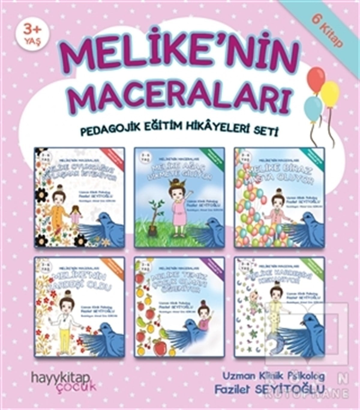 Fazilet SeyitoğluDiğerMelike’nin Maceraları - Pedagojik Eğitim Hikayeleri Seti (6 Kitap Takım)