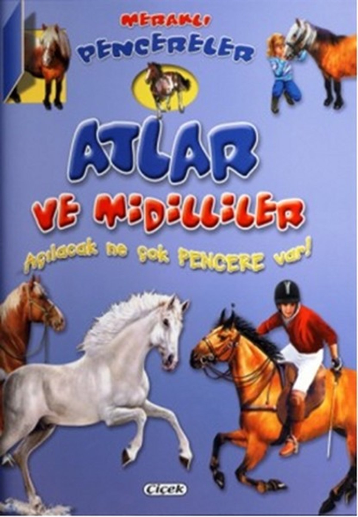 KolektifSesli Görüntülü Çocuk KitaplariMeraklı Pencereler - Atlar ve Midilliler
