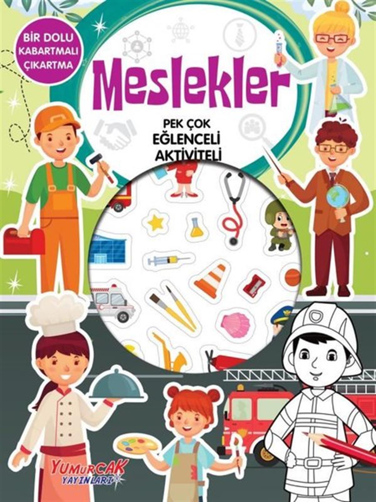 KolektifEtkinlik KitaplarıMeslekler - Pek Çok Eğlenceli Aktiviteli
