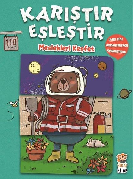 M. Sacide KafalıEgitim Etkinlik KitaplariMeslekleri Keşfet-Karıştır Eşleştir