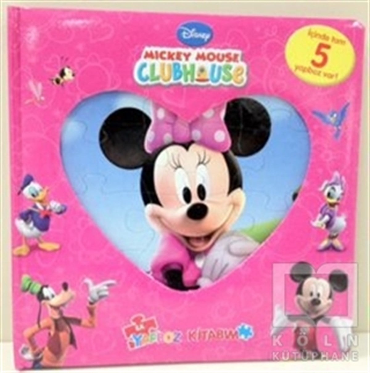 KolektifYapbozlu KitaplarMickey Mouse Clubhouse İlk Yapboz Kitabım