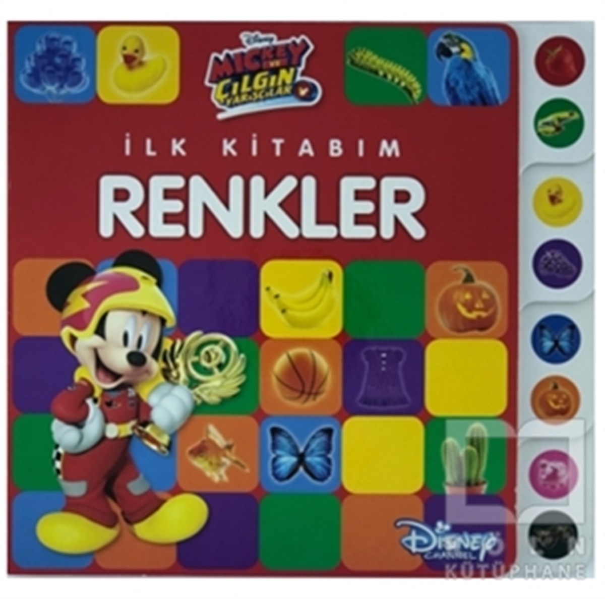 KolektifOkul Öncesi Resimli KitaplarMickey ve Çılgın Yarışçılar - İlk Kitabım Renkler