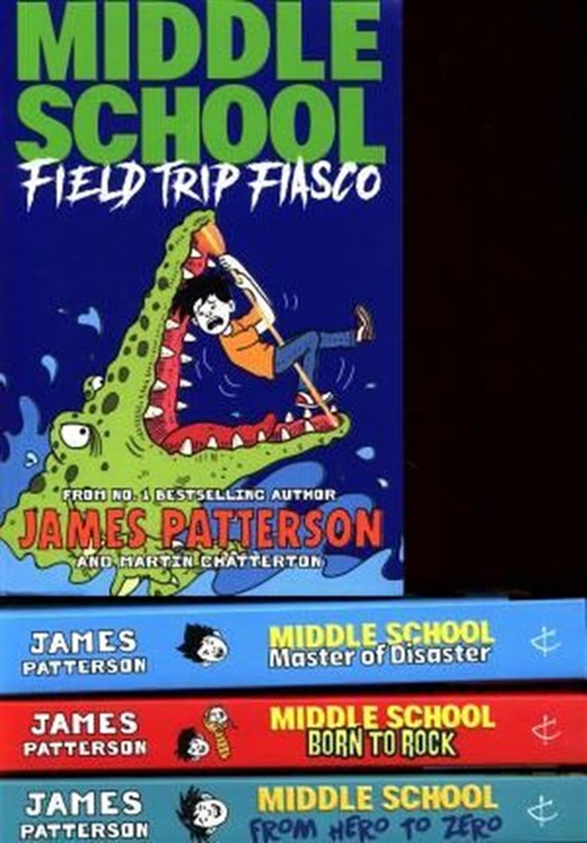 James PattersonChildrenMiddle School Box Set