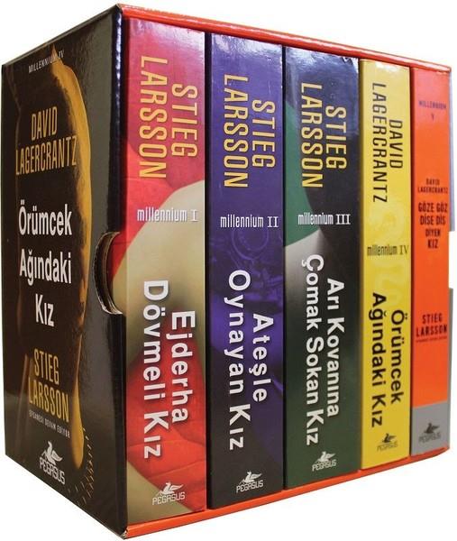 Stieg LarssonPolisiye Romanlar & Cinayet RomanlarıMillennium Serisi-Kutulu Özel Set 5 Kitap