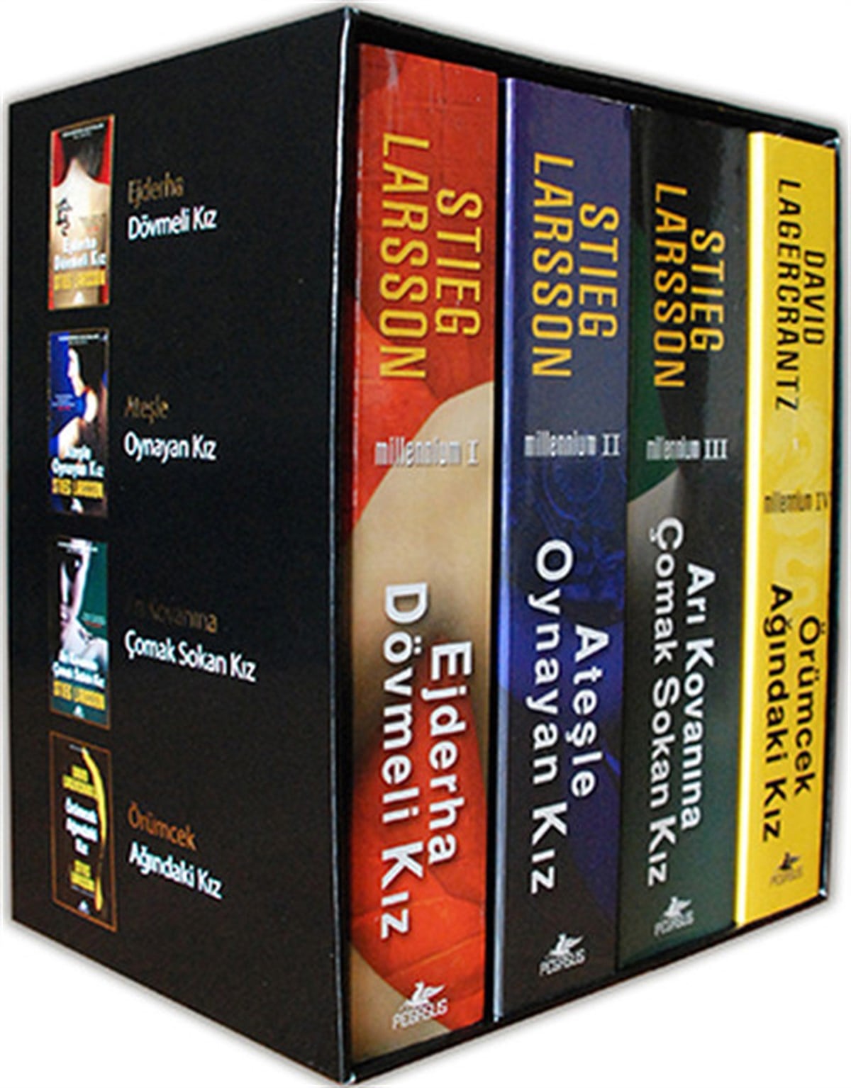 David LagercrantzPolisiye Romanlar & Cinayet RomanlarıMillennium Serisi Seti - 4 Kitap Takım