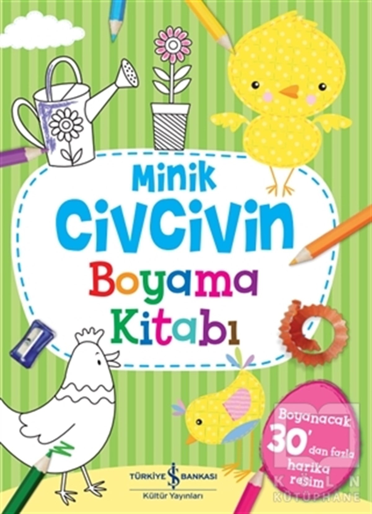 KolektifEtkinlik KitaplarıMinik Civcivin Boyama Kitabı