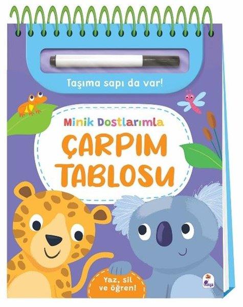 KolektifEgitim Etkinlik KitaplariMinik Dostlarımla Çarpım Tablosu - Yaz Sil ve Öğren