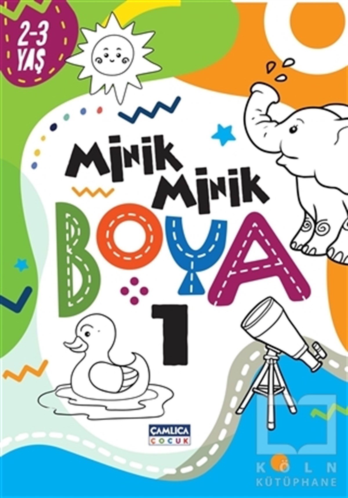 KolektifBoyama KitaplarıMinik Minik Boya 1