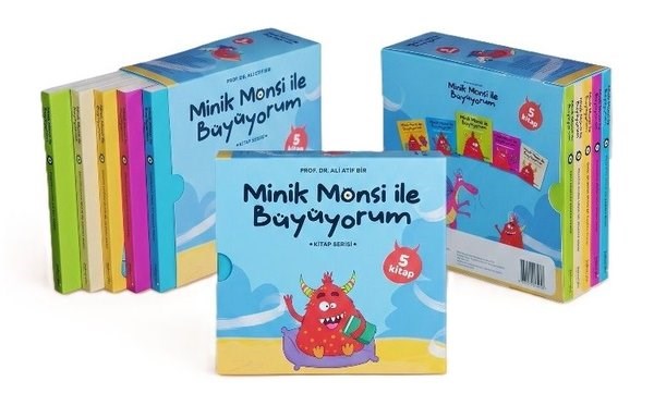 KolektifEgitim Etkinlik KitaplariMinik Monsi İle Büyüyorum Seti - 5 Kitap Takım - Kutulu