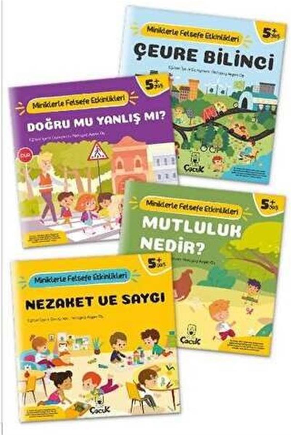 KolektifEtkinlik KitaplarıMiniklerle Felsefe Etkinlikleri Serisi Seti - 4 Kitap Takım