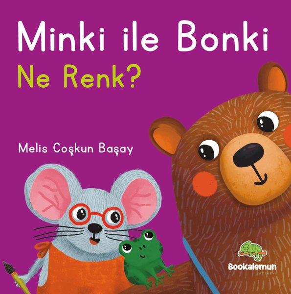 Melis Coşkun BaşayEgitim Etkinlik KitaplariMinki İle Bonki - Ne Renk-Pencereli Kitap