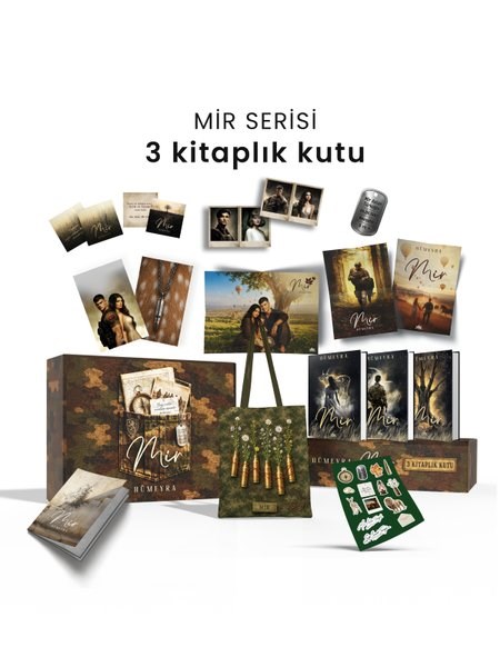 HümeyraTürk RomaniMir Serisi 3 Kitaplık Kutulu Set