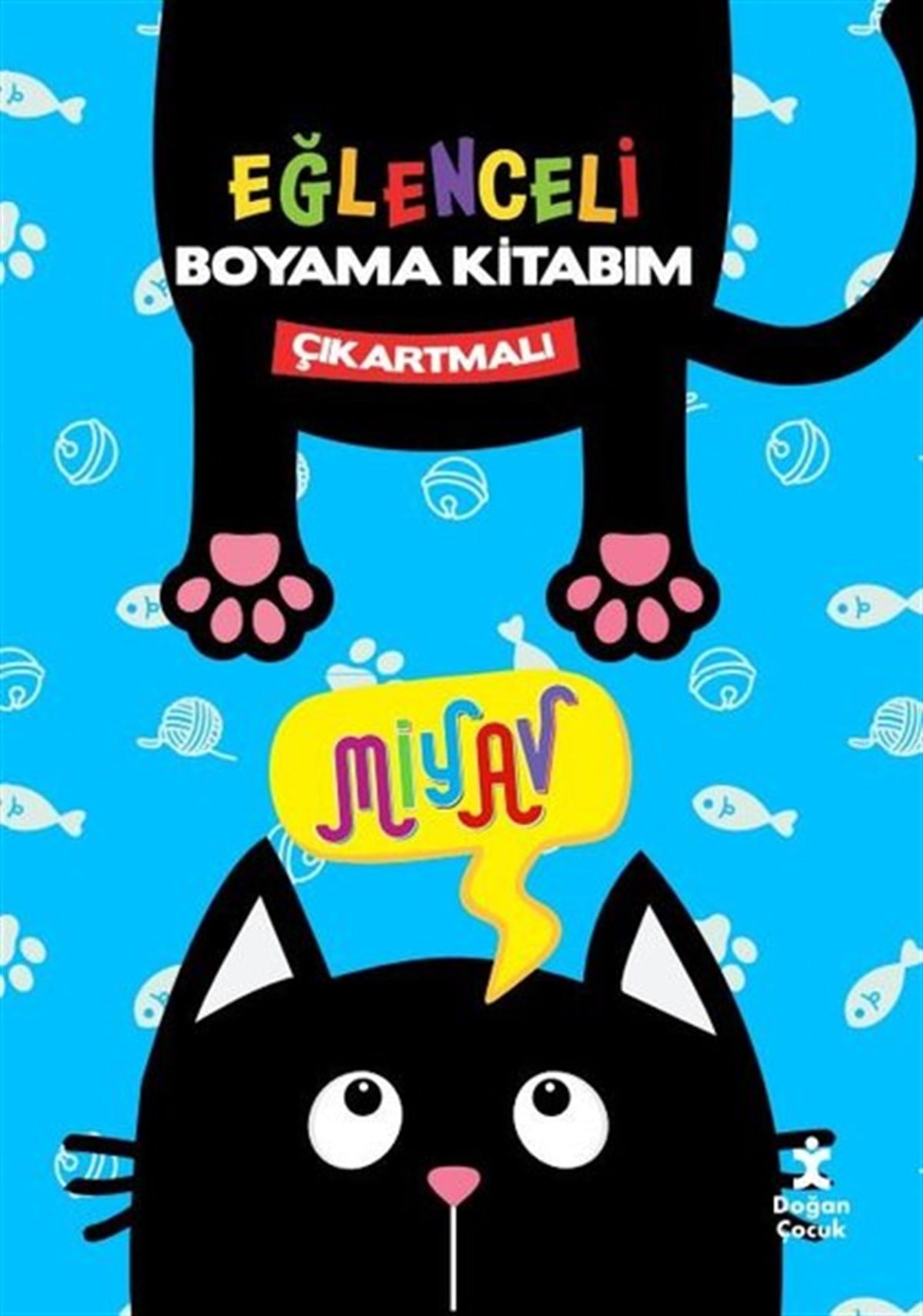 KolektifEgitim Etkinlik KitaplariMiyav Eğlenceli Boyama Kitabım - Çıkartmalı