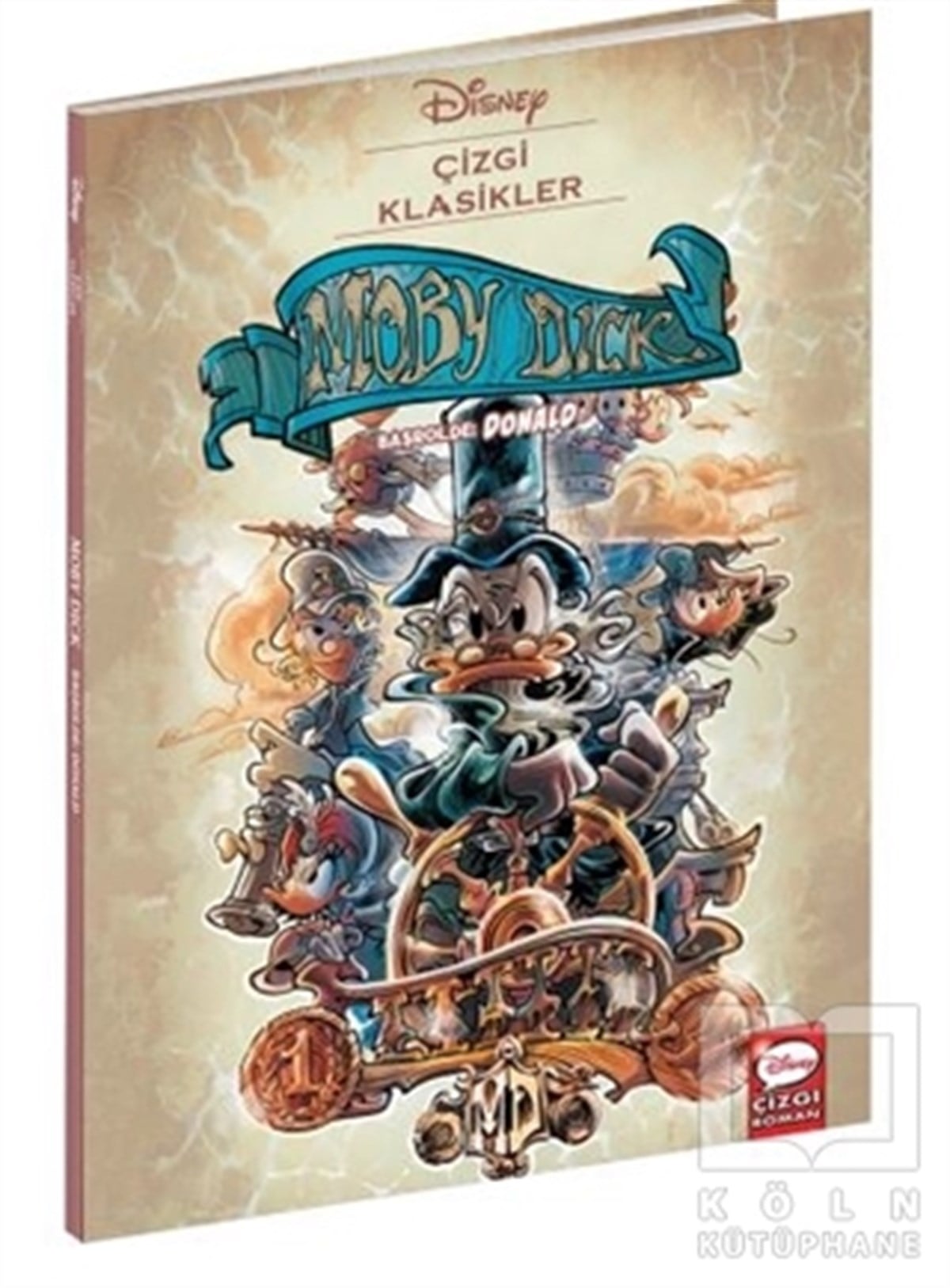 Francesco ArtibaniÇocuk Çizgi RomanlarıMoby Dick Başrolde: Donald - Disney Çizgi Klasikler