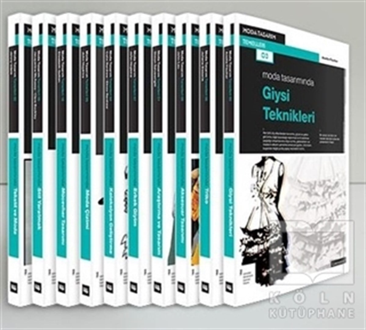 KolektifModaModa Tasarımı Temelleri Seti (10 Kitap Takım)
