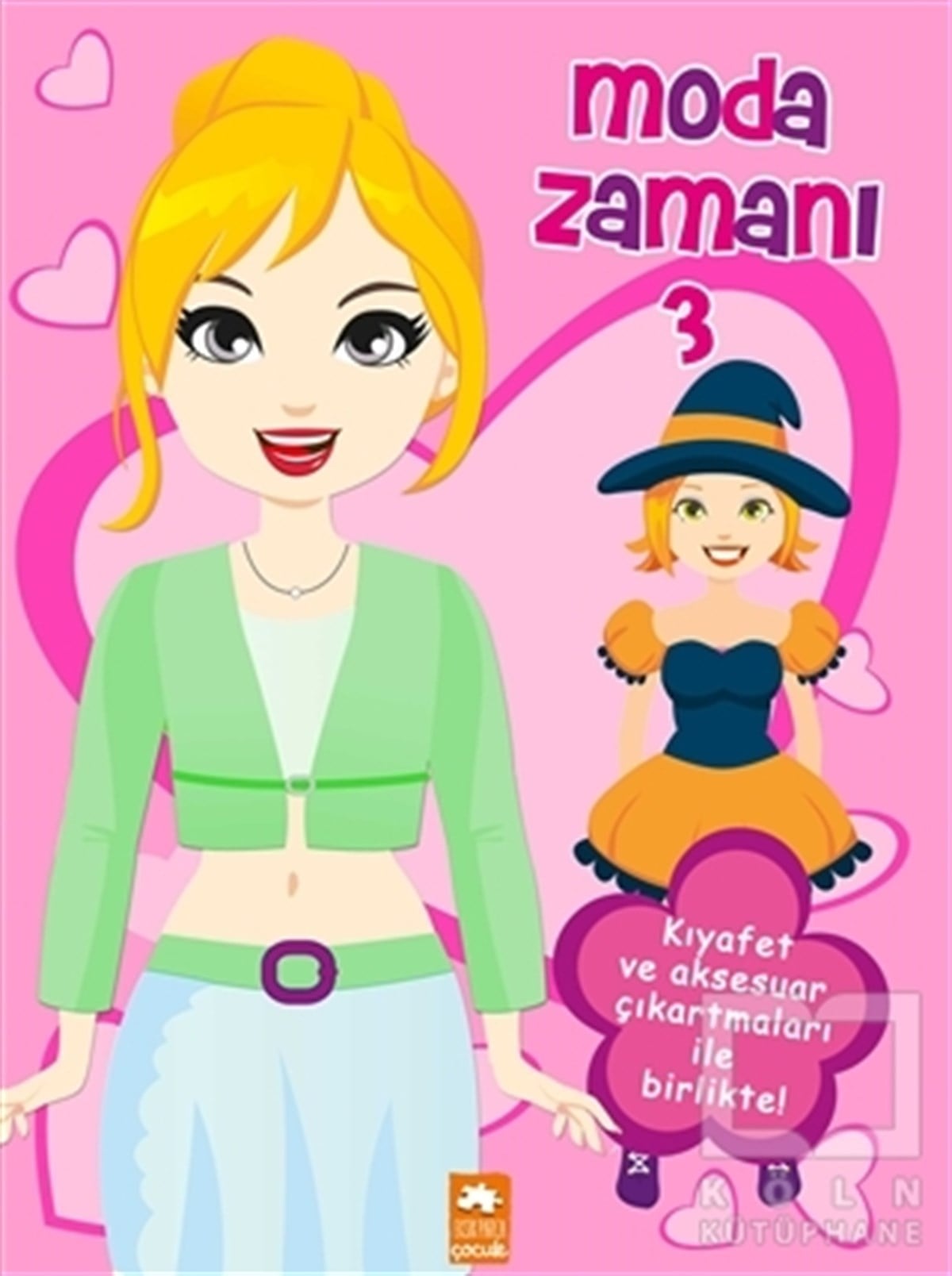 KolektifÇıkartmalı KitaplarModa Zamanı - 3