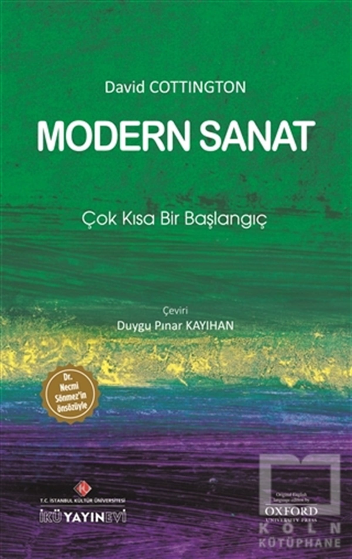 David CottingtonSanat Tarihi KitaplarıModern Sanat