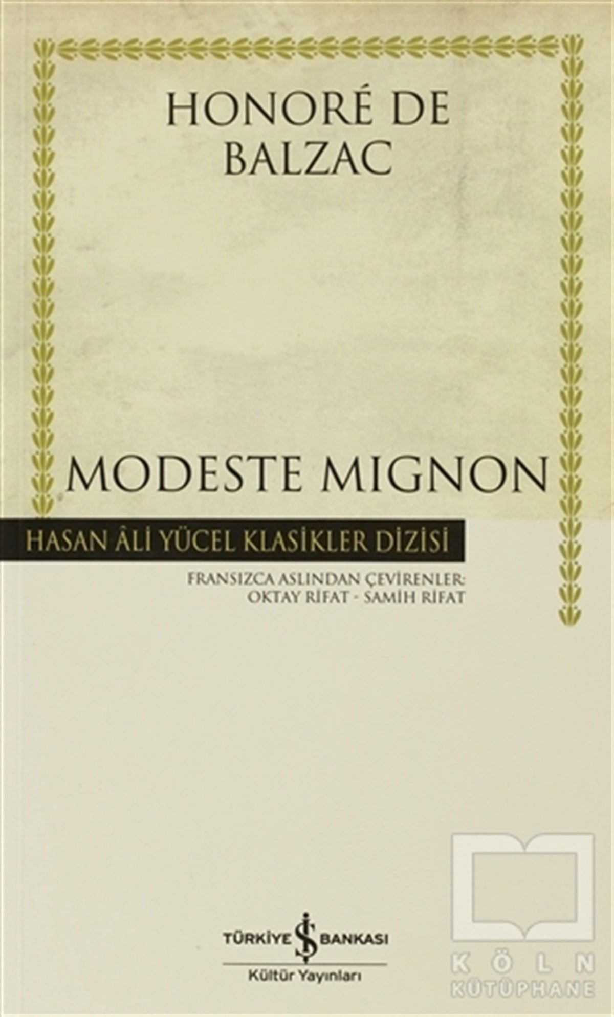 Honore de BalzacFransız EdebiyatıModeste Mignon