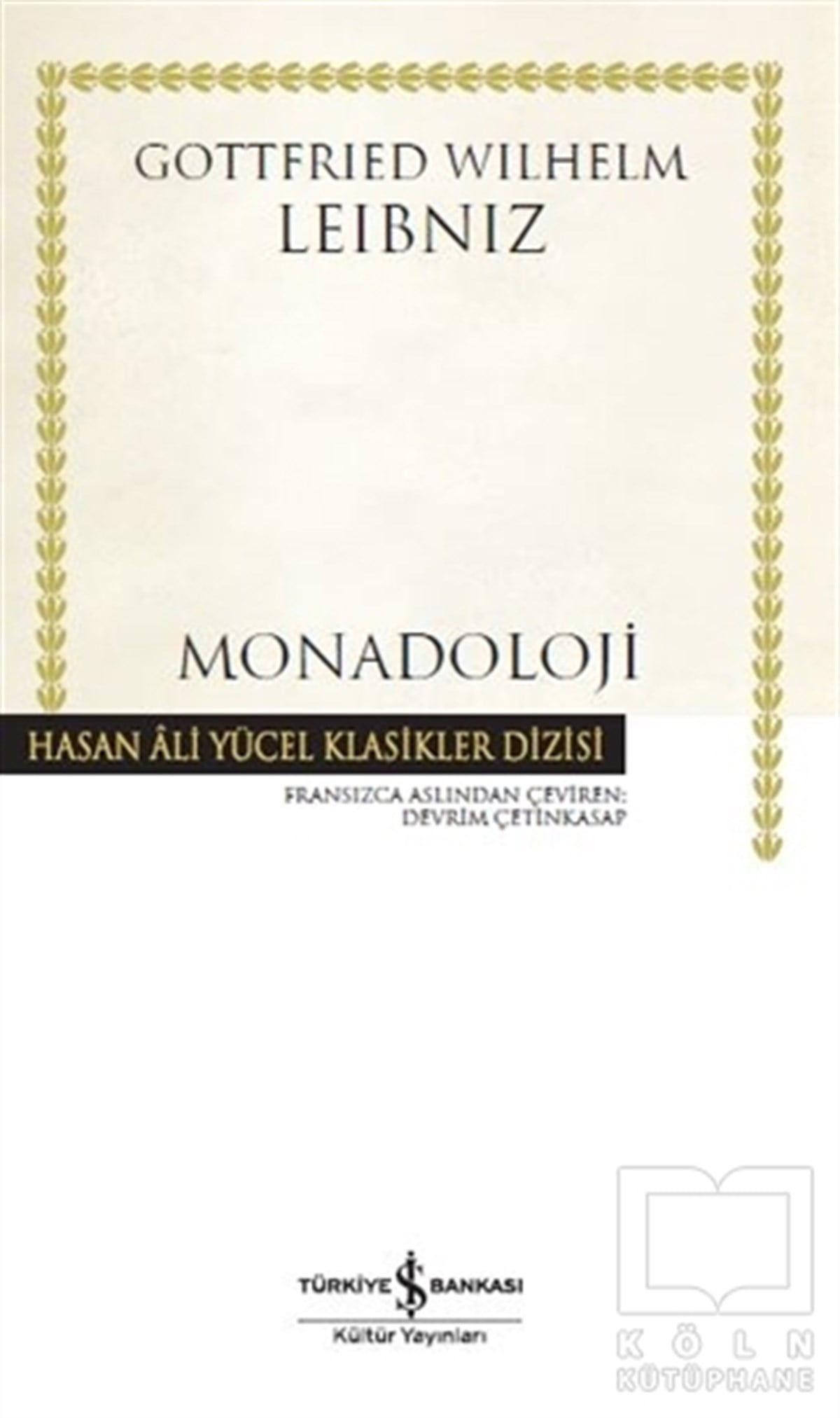 Gottfried Wilhelm LeibnizTürkçe RomanlarMonadoloji