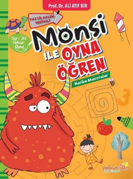 Ali Atıf BirBoyama KitaplarıMonsi İle Oyna Öğren - Harika Maceralar
