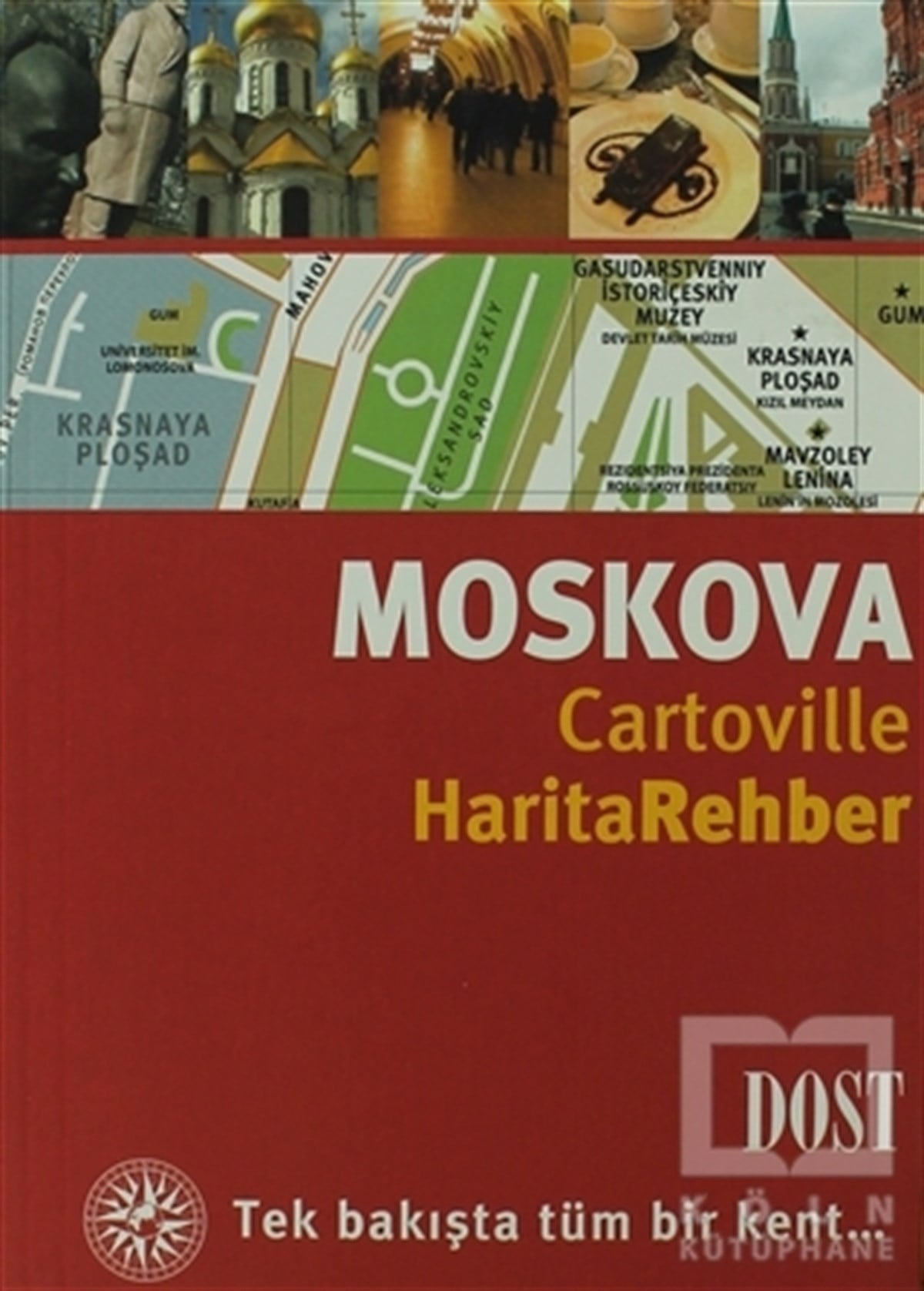 Olga YartsevaDiğerMoskova Cartoville Harita Rehber