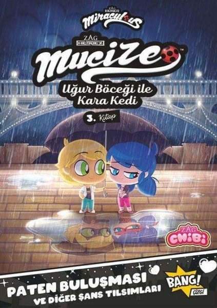 Amy ChaseÇocuk Gençlik RomanlarıMucize: Uğur Böceği İle Kara Kedi Chibi 3. Kitap