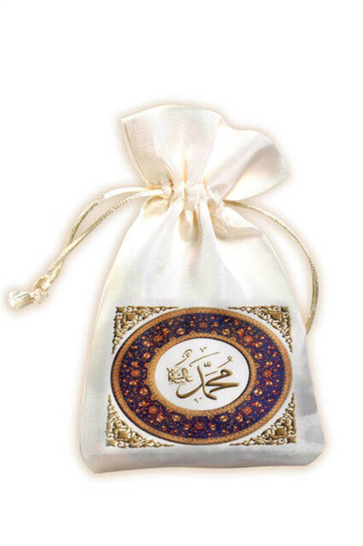 Muhammed Lafız Baskılı Keseli 99lu Tesbih - 3156