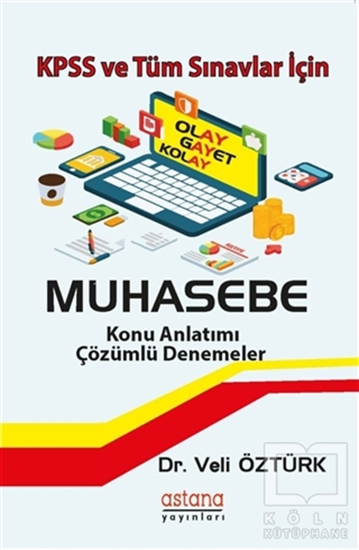 Veli ÖztürkSınavlara Hazırlık KitaplarıMuhasebe - KPSS ve Tüm Sınavlar İçin