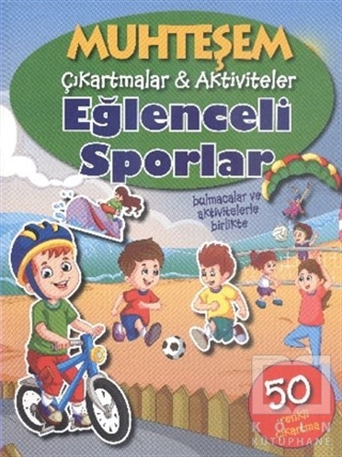 KolektifÇıkartmalı KitaplarMuhteşem Çıkartmalar ve Aktiviteler : Eğlenceli Sporlar