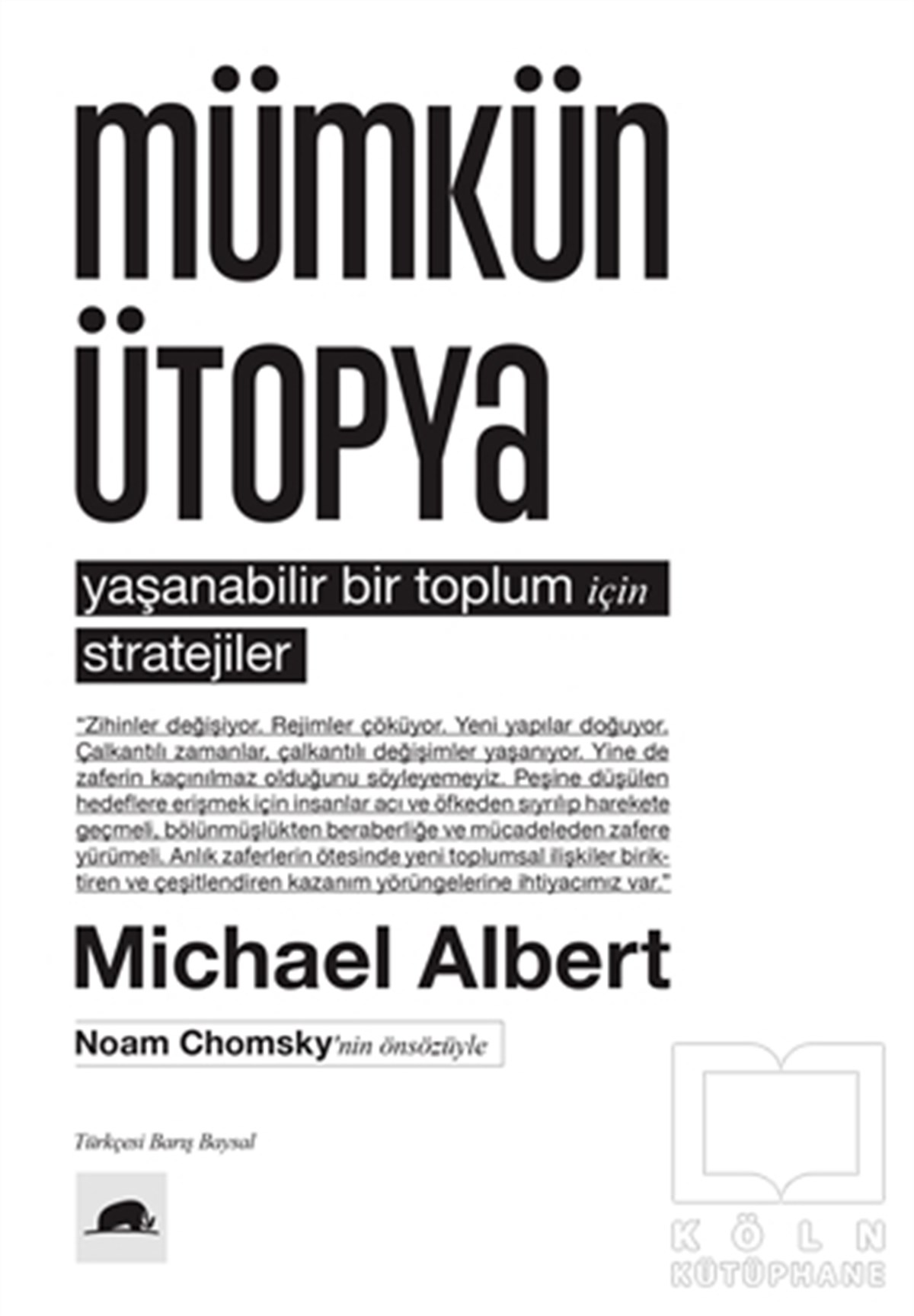 Michael AlbertAraştırma-İncelemeMümkün Ütopya