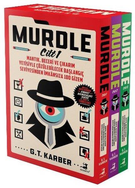 G.T KarberPolisiye Romanlar & Cinayet RomanlarıMurdle Seti - 3 Kitap Takım Kutulu