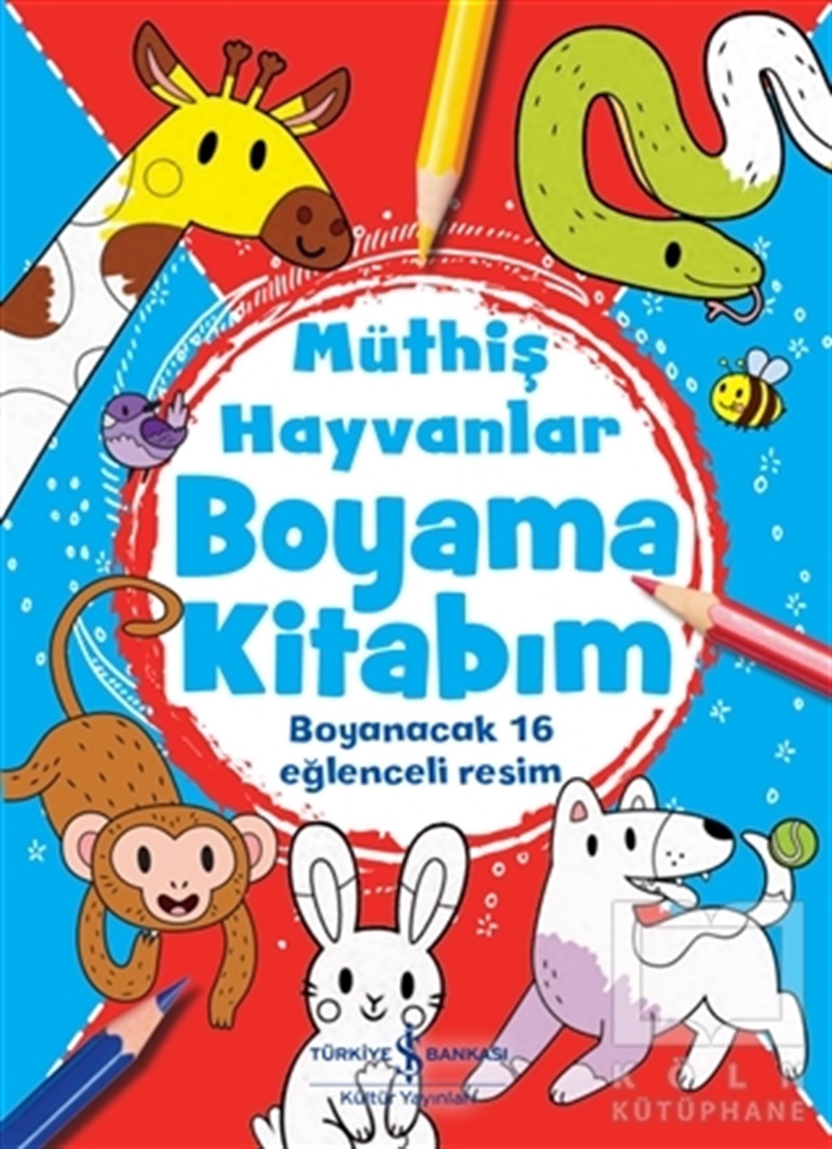 KolektifEtkinlik KitaplarıMüthiş Hayvanlar Boyama Kitabım