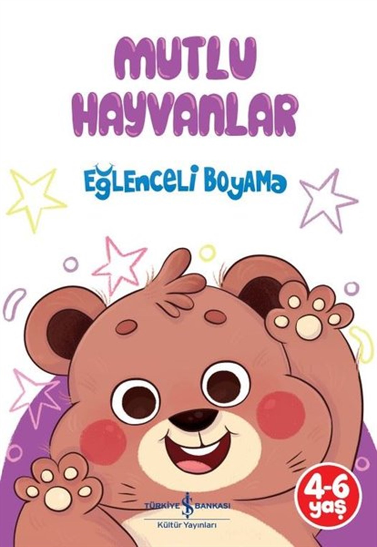 KolektifBoyama KitaplarıMutlu Hayvanlar - Eğlenceli Boyama