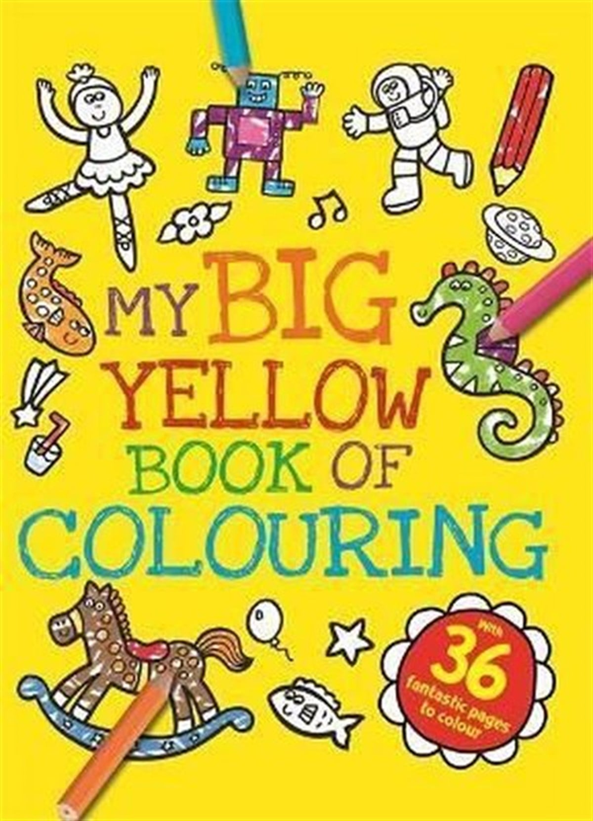 Igloo BooksChildren InterestMy Big Yellow Book of Colouring