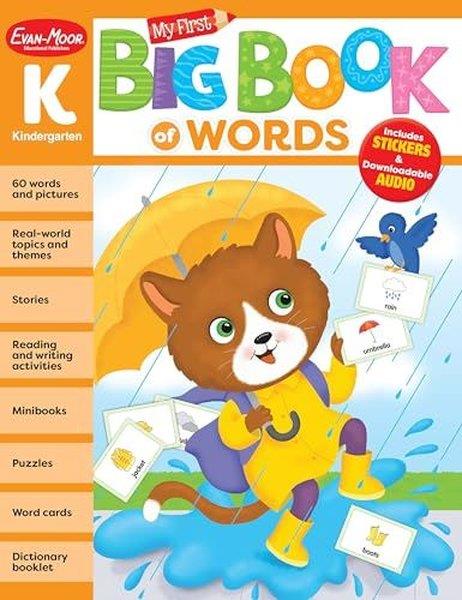 Evan MoorPreschoolMy First Big Book of Words, Grade K