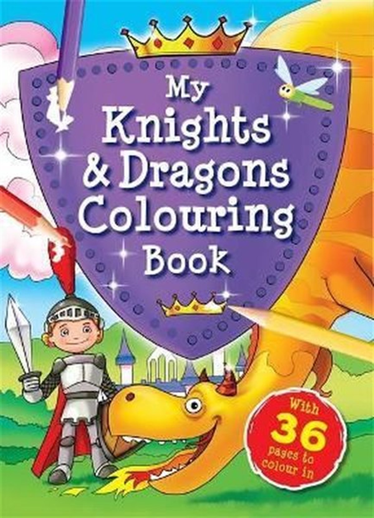 Igloo BooksChildren InterestMy Knights & Dragons Colouring Book