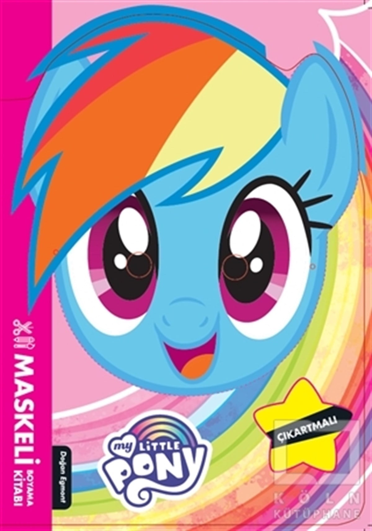 KolektifÇıkartmalı KitaplarMy Little Ponny - Maskeli Boyama Kitabı