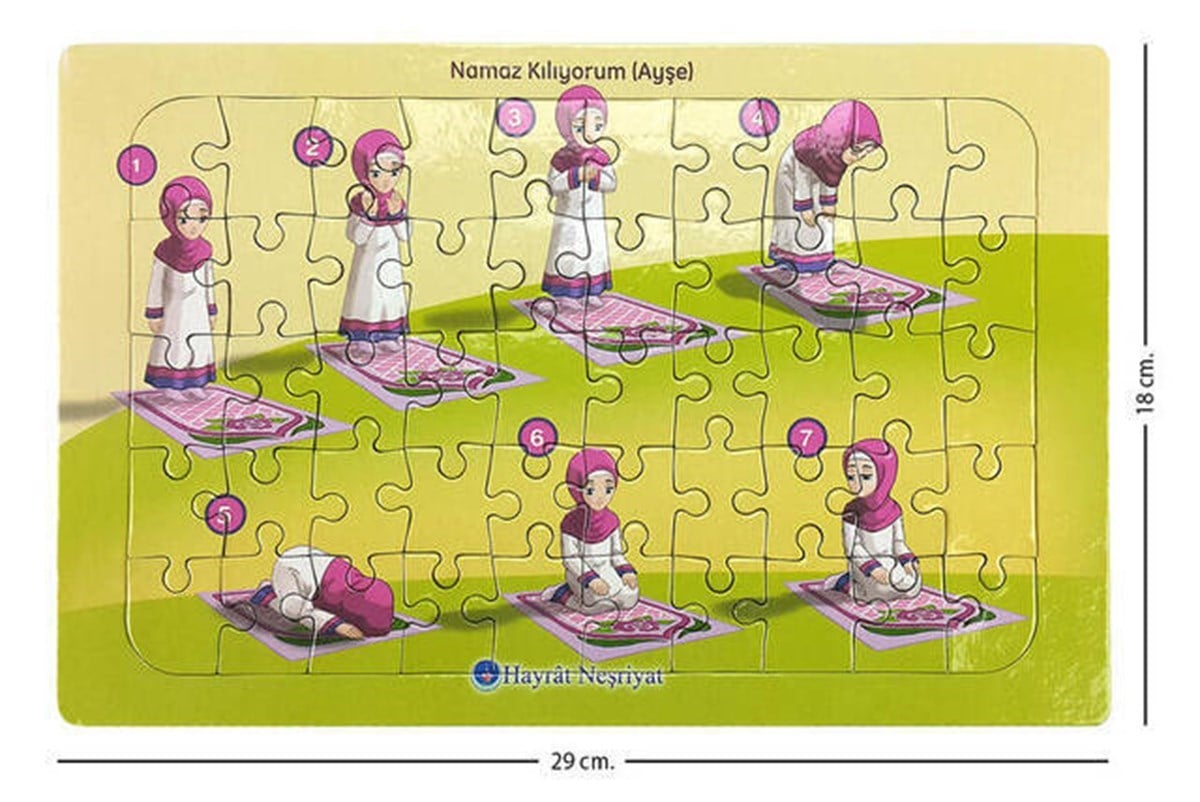 Namaz Kılıyorum (Ayşe) Yapboz-1126
