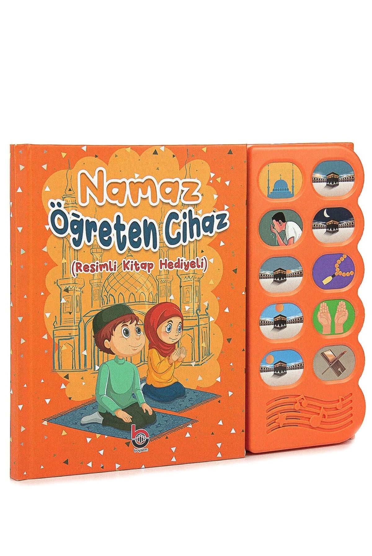 Namaz Öğreten Cihaz Resimli Kitap Seti Turuncu