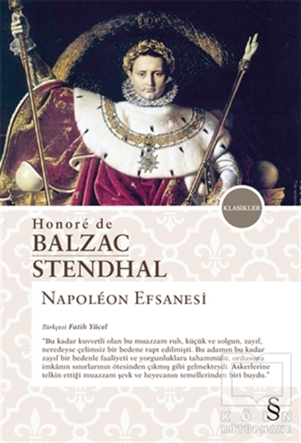 Honore De Balzac StendhalDünya Klasikleri & Klasik KitaplarNapoleon Efsanesi