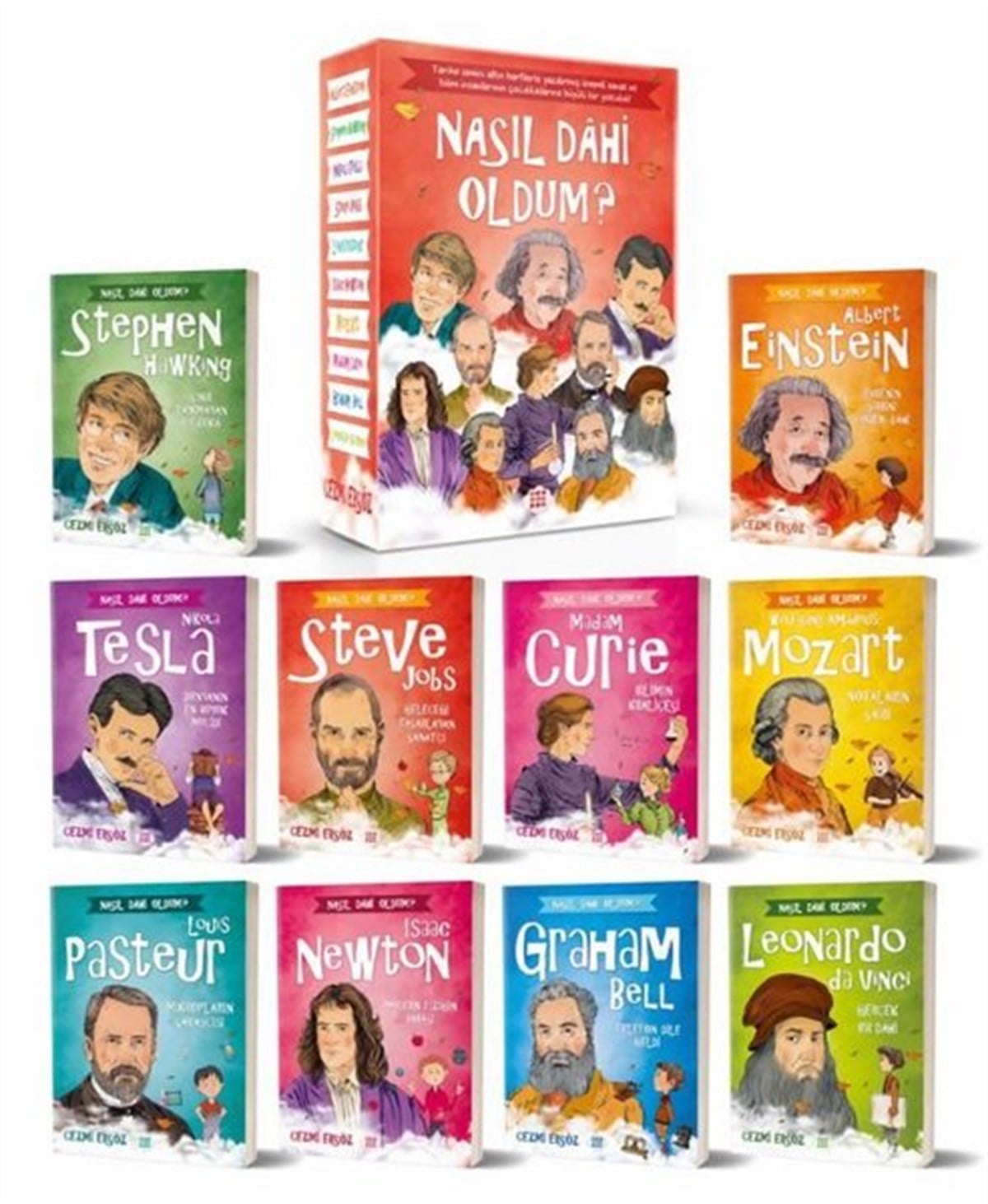 Cezmi ErsözEtkinlik KitaplarıNasıl Dahi Oldum? Serisi Seti - 10 Kitap Takım - Kutulu