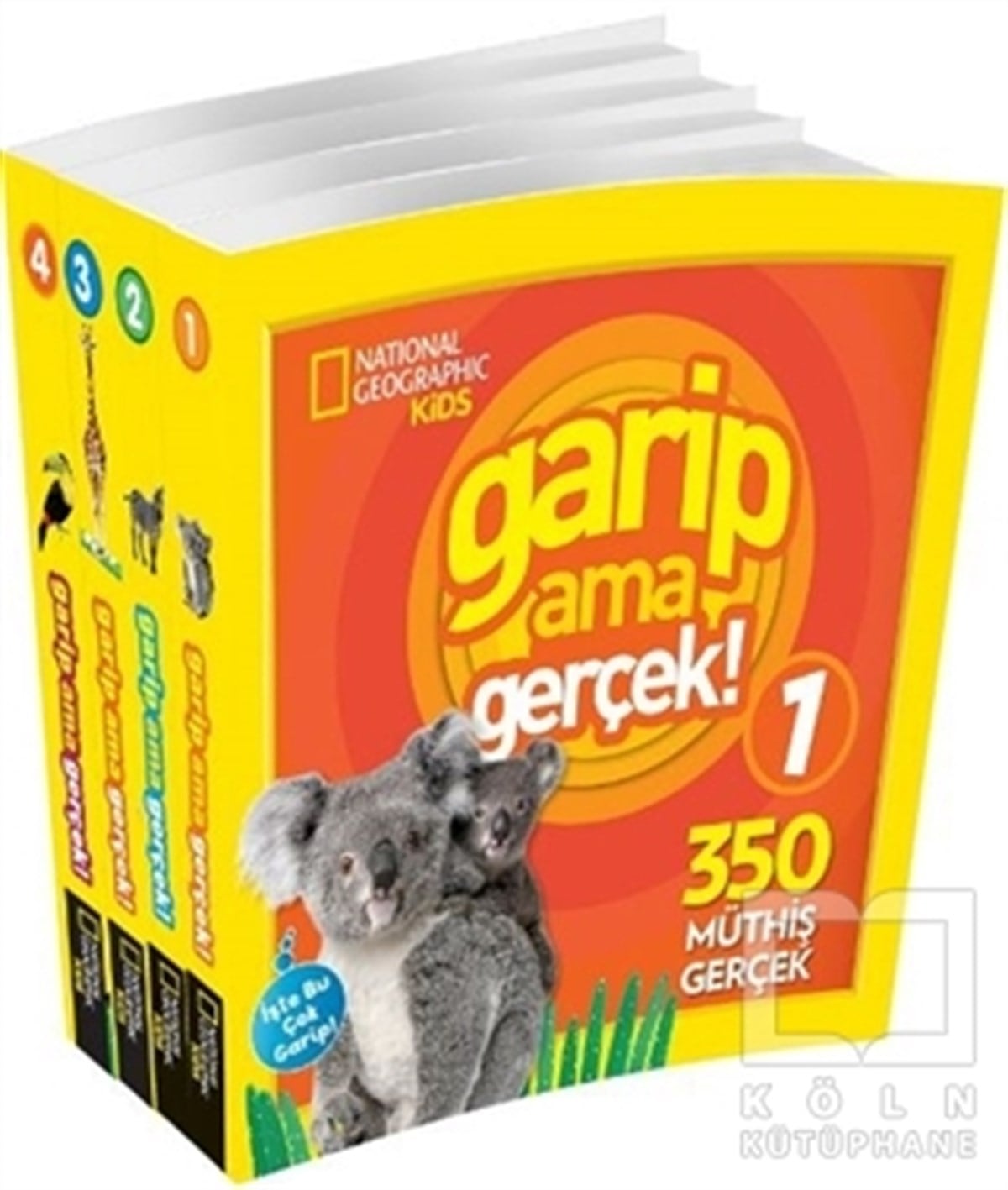 KolektifDiğerNational Geographic Kids - Garip Ama Gerçek Seti (4 Kitap Takım)