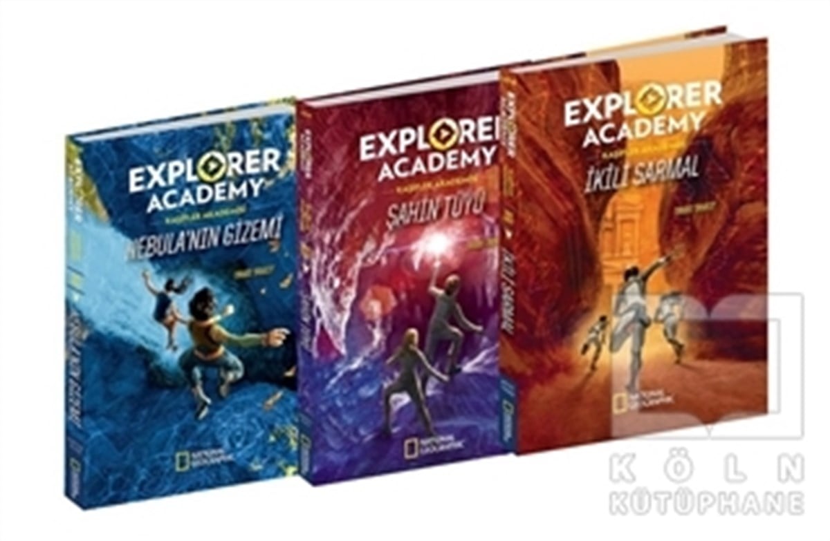KolektifÇocuk Hikaye KitaplarıNational Geographic Kids - Kaşifler Akademisi Seti (3 Kitap)