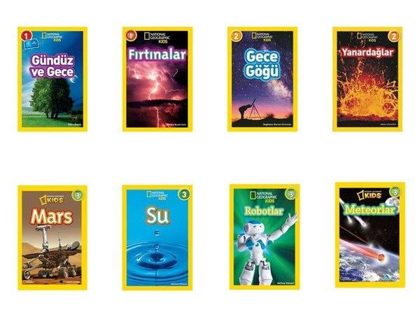 Melissa StewartÇocuk Bilim KitaplarıNational Geographic Kids Bilim Seti - 8 Kitap Takım