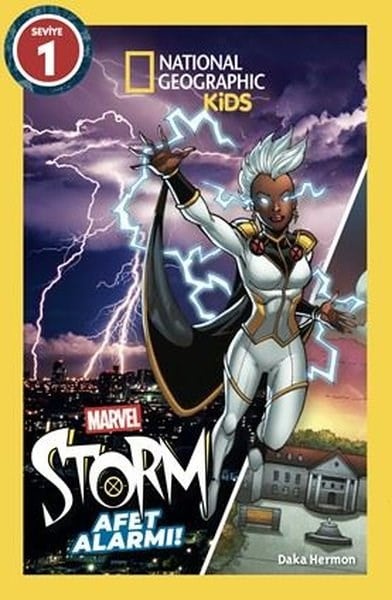 Daka HermonÇocuk Bilim KitaplarıNational Geographic Kids - Marvel Storm: Afet Alarmı! Seviye 1