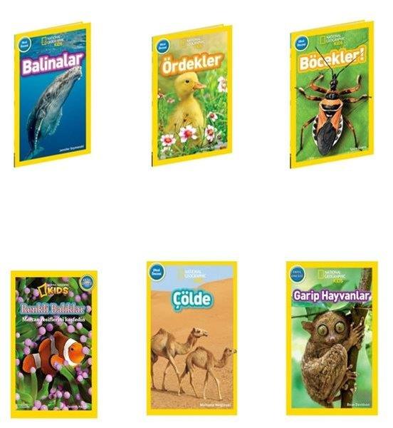 Melissa StewartÇocuk Bilim KitaplarıNational Geographic Kids Okul Öncesi Serisi Seti - 6 Kitap Takım